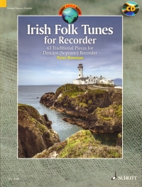 Irish Folk Tunes For Descant Recorder + Audio Sheet Music Songbook