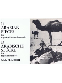 El-mahdi 14 Arabian Pieces Sop (descant) Recorder Sheet Music Songbook