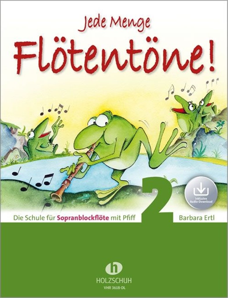 Jede Menge Flotentone! 2 + Online Sheet Music Songbook