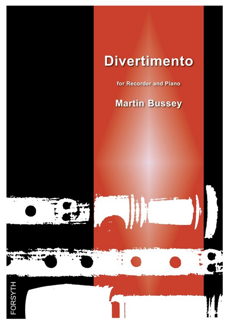 Bussey Divertimento Recorder & Piano Sheet Music Songbook