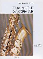 Playing The Saxophone Book 1 Londeix Sheet Music Songbook