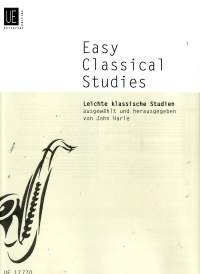 Easy Classical Studies Harle Alto/tenor Saxophone Sheet Music Songbook