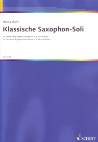 Classical Saxophone Solos Both Bb Tenor Sax Sheet Music Songbook