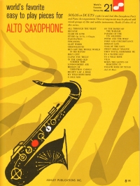 Easy To Play Pieces Alto Sax Solos Or Duets Wf21 Sheet Music Songbook