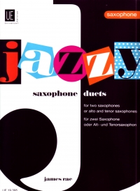 Jazzy Duets Rae 2 Saxophones Sheet Music Songbook