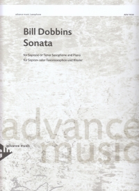 Dobbins Sonata Soprano Or Tenor Saxophone & Piano Sheet Music Songbook