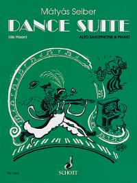 Seiber Dance Suite De Haan Alto Saxophone & Piano Sheet Music Songbook