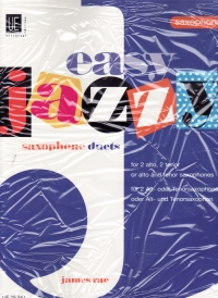 Easy Jazzy Duets Saxophone Duet Rae Sheet Music Songbook