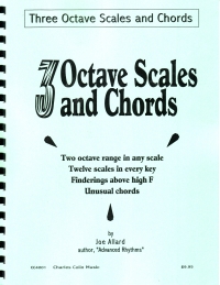 Three Octave Scales & Chords Allard Sheet Music Songbook