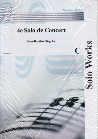 Singelee 4th Solo De Concert Tenor Sax Sheet Music Songbook