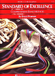 Standard Of Excellence 1 Eb Alto Sax Sheet Music Songbook