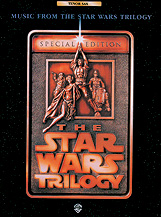 Star Wars Trilogy Tenor Sax Sheet Music Songbook