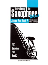 Introducing The Saxophone Plus Book 2 Rae Sheet Music Songbook