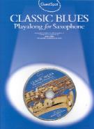 Guest Spot Classic Blues Alto Saxophone Book & Cd Sheet Music Songbook