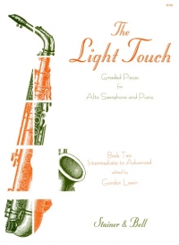 Lewin Light Touch Book 2 Alto Sax & Piano Sheet Music Songbook