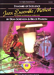 Standard Of Excellence Jazz Ensemble A/sax 1 + Cd Sheet Music Songbook