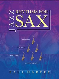 Jazz Rhythms For Sax Harvey 1-4 Saxes Sheet Music Songbook