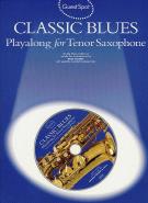Guest Spot Classic Blues Tenor Saxophone Book & Cd Sheet Music Songbook