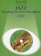 Guest Spot Jazz Tenor Saxophone Book & Cd Sheet Music Songbook