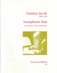 Jacob Duo Soprano & Alto Saxophones Sheet Music Songbook