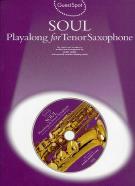 Guest Spot Soul Tenor Saxophone Book & Cd Sheet Music Songbook