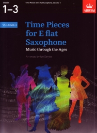 Time Pieces For Saxophone (alto Eb) Vol 1 Denley Sheet Music Songbook