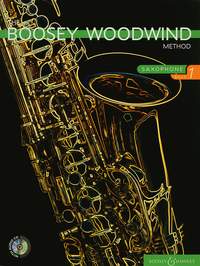 Boosey Woodwind Method Alto Sax Book 1 + Cd Sheet Music Songbook