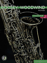 Boosey Woodwind Method Alto Sax Book 2 + Cd Sheet Music Songbook
