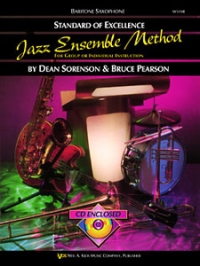 Standard Of Excellence Jazz Ensemble B/sax + Cd Sheet Music Songbook