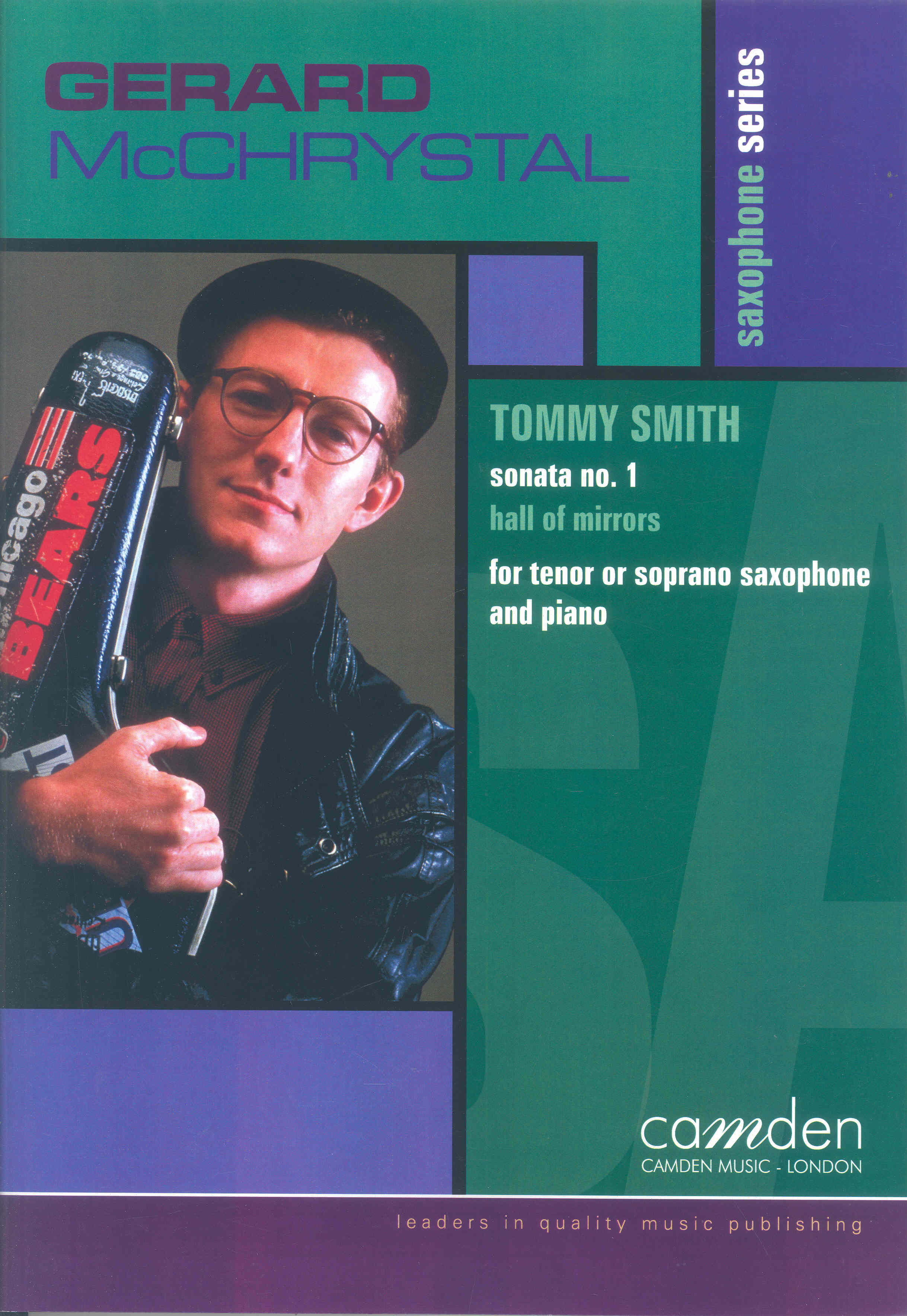 Smith Sonata No 1 Hall Of Mirrors Saxophone Sheet Music Songbook