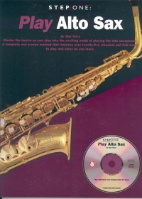Step One Play Alto Sax Terry Book & Cd Sheet Music Songbook