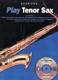 Step One Play Tenor Sax Terry Book & Cd Sheet Music Songbook