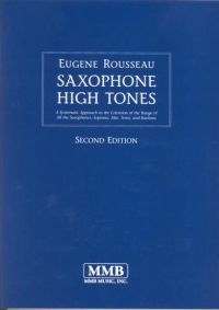 Rousseau Saxophone High Tones Sheet Music Songbook