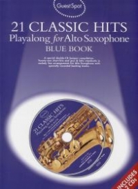 Guest Spot Blue Book 21 Classic Hits Alto Sax Sheet Music Songbook