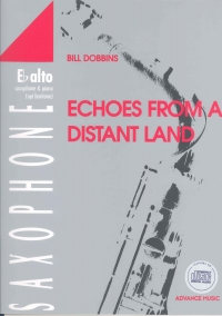 Dobbins Echoes From A Distant Land Sax & Pf + Cd Sheet Music Songbook
