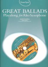 Guest Spot Great Ballads Alto Saxophone Sheet Music Songbook
