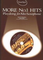Guest Spot More No 1 Hits Alto Saxophone Book & Cd Sheet Music Songbook