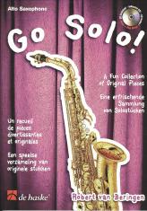 Go Solo Alto Saxophone Beringen Book & Cd Sheet Music Songbook