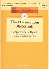 Handel Harmonious Blacksmith Alto Sax Cd Solo Seri Sheet Music Songbook