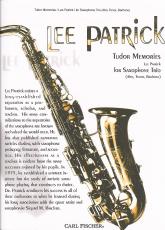 Patrick Tudor Memories Sax Trio Sheet Music Songbook
