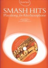 Guest Spot New Smash Hits Alto Saxophone Book & Cd Sheet Music Songbook