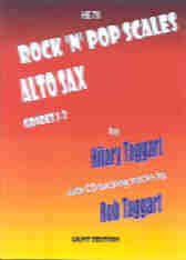 Rock & Pop Scales Alto Saxophone Taggart Sheet Music Songbook