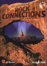 Rock Connections Alto Saxophone Haan Book & Cd Sheet Music Songbook