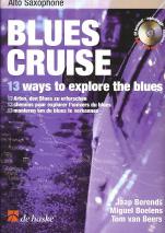Blues Cruise Alto Saxophone Book & Cd Sheet Music Songbook