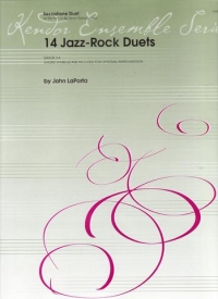 14 Jazz-rock Duets Laporta Alto & Tenor Saxophone Sheet Music Songbook