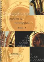 Saxophone Scales & Arpeggios Grades 1-5 Phillips-k Sheet Music Songbook