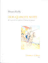 Kelly Don Quixote Suite Soprano Sax Or Clar & Pf Sheet Music Songbook