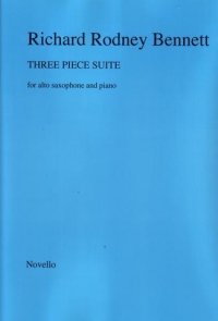 Bennett Three Piece Suite Alto Saxophone & Piano Sheet Music Songbook