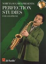 Perfection Studies Sax Sugawa Book & Cd Sheet Music Songbook