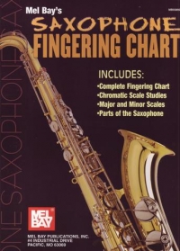 Saxophone Fingering Chart Bay Sheet Music Songbook